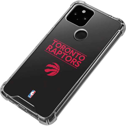NBA Toronto Raptors Standard - Black Google Pixel 5 Clear Case